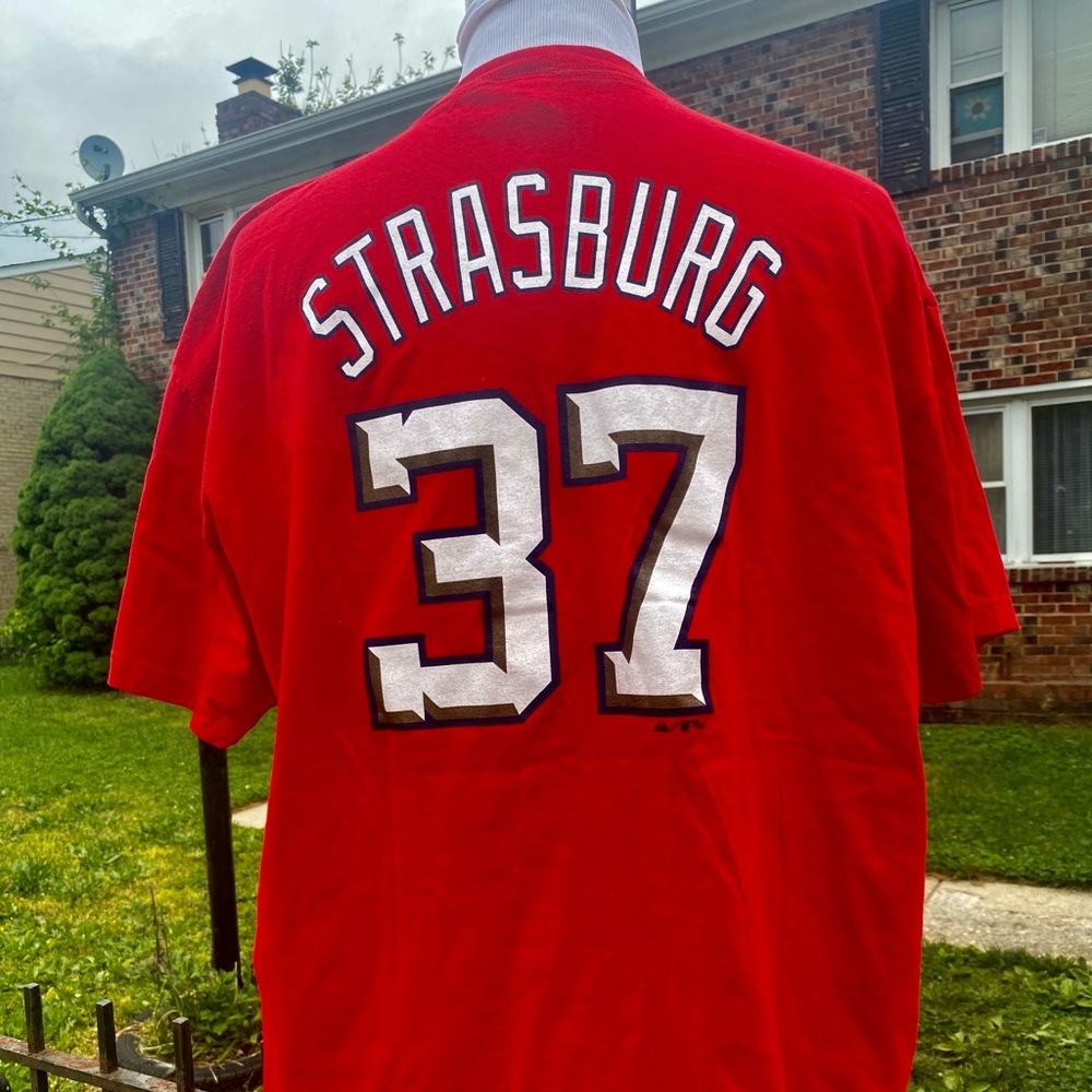 Washington Nationals Strasburg T-Shirt Jersey